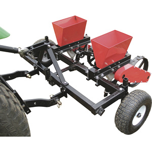 Semoir à maïs motorisé monté sur tracteur, 2 rangs, pneumatique, avec trémie à engrais, garantie 2 ans, pour l'agriculture - Product Image 4