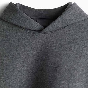 Sudadera con Capucha Extra Grande de Lujo para Hombre, 450 g/m², 100 % Algodón, Forro Polar, Diseño con Cremallera, Forro Sólido, Ropa de Calle Personalizada - Product Image 4