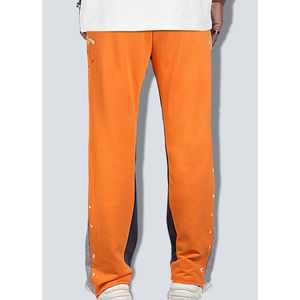 Custom Drawstring Straight Leg Stacked Flared <b>Sweat</b> <b>Pants</b> <b>Men</b> Patchwork Casual Flare Sweatpants - Product Image 2