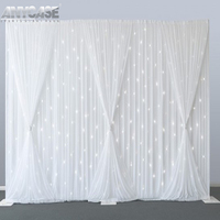 Rideau de fond en sequins LED pour événements