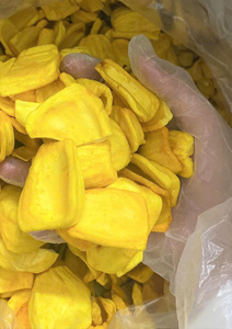 Dried Jackfruit Chips Natural Tropical Snack With Appealing Aroma Ideal For Wholesale Export And Retail Packaging - Product Image 5