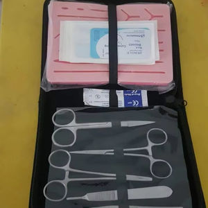 Kit de sutura para instrumentos de belleza al por mayor, set de práctica para estudiantes de medicina, marca privada, manual quirúrgico de silicona de 3 capas - Product Image 1