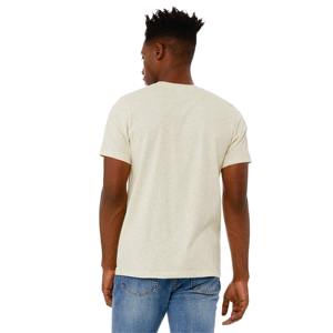 Camiseta Cómoda de Cuello Redondo Lisa para Hombre, Manga Corta, Tejido de Punto, Corte Regular, Ligera, Informal para el Día a Día, Esencial para el Armario - Product Image 3