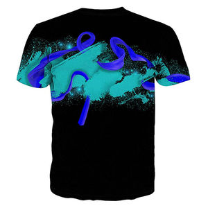 Camiseta de sublimación de impresión personalizada de alta calidad para hombre Camiseta cómoda de sublimación de alta exigencia para hombre - Product Image 2