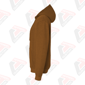 Sudadera con capucha de gran tamaño para hombre con logotipo bordado de alta calidad 360gsm bolsillo de punto ropa de calle personalizable impresión digital - Product Image 3