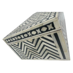 Top vente bambou incrustation écologique boîte de rangement de luxe bijoux stockage chocolat conception personnalisée à la main au Vietnam usine - Product Image 4