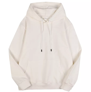 Sweat à capuche décontracté surdimensionné en coton 100% doux pour homme, brodé, streetwear, pour l'automne et l'hiver, confortable à porter - Product Image 4