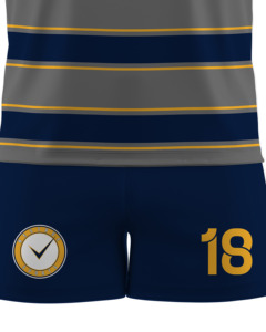 Maillots et shorts de rugby personnalisés en gros, nouveau design respirant, 100% polyester, écologiques, impression par sublimation pour les vêtements d'équipe - Product Image 5