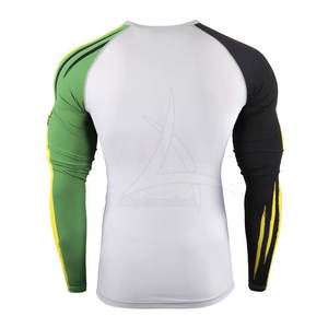 New Design Eco-Friendly Breathable <b>Compression</b> <b>Shirts</b> Long Sleeve Sublimated Men's Custom Colors & Logo OEM Service Wholesale - Product Image 5