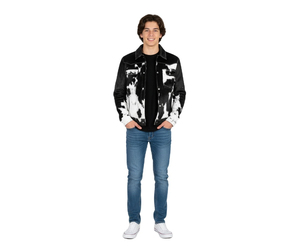 Chaqueta de Cuero Vacuno Premium Hecha a Medida, Estilo Vintage Occidental, Resistente al Viento, ODM OEM para Hombre y Mujer, Pakistán - Product Image 1