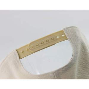 Gorra de béisbol de 5 paneles de lona pesada de algodón reciclado 100% BCI gorras deportivas con logotipo bordado personalizado - Product Image 2