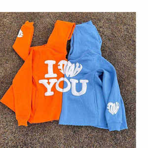 Streetwear personnalisé du fabricant Sweat à capuche surdimensionné 500gsm-480gsm Baggy Cotton Foam Puff Printing 500gsm-480gsm Hooded Collar - Product Image 1