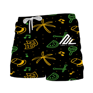 2025 OEM Custom <b>Men's</b> Casual Beach <b>Shorts</b> High Quality 100% Polyester Waterproof Breathable Quick Dry Eco-Friendly Solid - Product Image 6