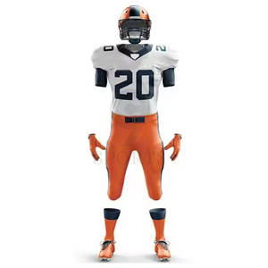 ชุดนักอเมริกันฟุตบอลพร้อมอุปกรณ์ป้องกันเสื้อเจอร์ซีย์และกางเกงชุดอเมริกันฟุตบอลปรับแต่งได้ - Product Image 3