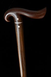 CHARMING Price Canne en bois réglable avec nœuds multiples Bâton de marche en bois solide pour les aînés par Standard International - Product Image 4