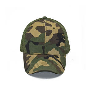 Tenue de style de rue à la mode avec broderie unique à imprimé camouflage Chapeaux de baseball classiques en coton imprimés de logo personnalisé - Product Image 2