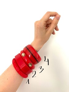 Exaggerated Temperament Acrylic Bangle Bracelet Geometric Irregular <b>Plain</b> <b>Ring</b> Eco-Friendly Custom Design Wedding Jewelry for - Product Image 6