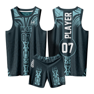 Ensemble de maillot de basket-ball réversible imprimé pour homme adulte sur mesure Respirant Séchage rapide Évacuation de l'humidité 100% polyester - Product Image 1