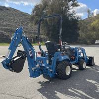 TRACTOR LS MT125 HST CON CARGADOR Y RETROEXCAVADORA EN VENTA