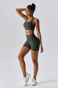 Soutien-gorge Toggluxe à bretelles réglables, respirant, séchage rapide, écologique, devant haut, pour le fitness féminin, vente chaude - Product Image 6