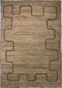Luxury Handmade Braided Jute Area Rug Dual Textured Oval <b>Carpet</b> Abstract Pattern Hand Stitched Finish Woven for Home Use Indoor - Product Image 4