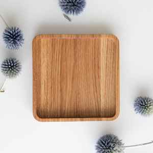 Plato de cena de madera hecho a mano, bandeja de bambú, varias formas únicas para Niños y Familias de la India - Product Image 2