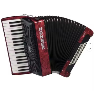 Nuevo conjunto en venta: Acordeón Bravo III 72 con fuelles azules y color negro - Product Image 5