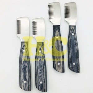 Cuchillo para Pelar Mascotas, Tijeras de Acero Inoxidable para el Cuidado de Mascotas y Juego de Cepillos para Pelar con Diseño Sostenible y Logotipo - Product Image 2