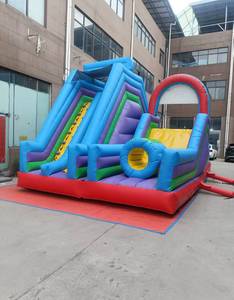 Castillo Inflable Comercial para Niños, Tobogán Acuático de PVC, Casa de Brinco, Área de Juegos Combinada para Niños con Soplador - Product Image 6