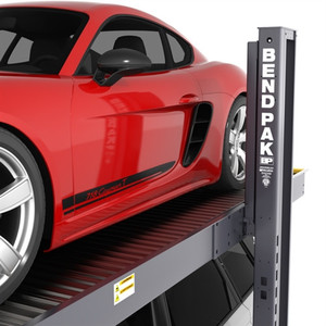 Elevador de Estacionamiento de 2 Postes BendPak PL-6000DCX 2026, Ancho, 6,000 Lbs, con Motor, para Exteriores, con Columnas Compartidas - Product Image 4