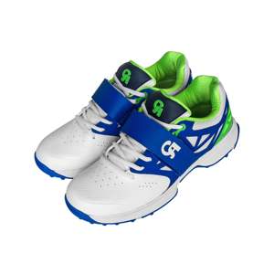 Calzado Deportivo CA para Niños, Modelo Big Bang Pro Azul/Verde, con Suela Antideslizante de Goma - Product Image 1