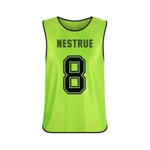 Gran oferta, chaleco de entrenamiento de fútbol de poliéster transpirable personalizado, Pinnies de fútbol y Baberos de entrenamiento de malla para jugadores de fútbol - Product Image 5