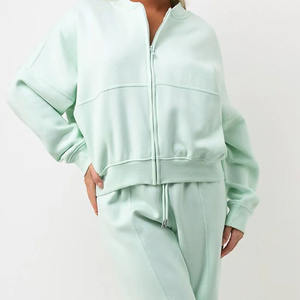 Survêtement d'hiver chaud en molleton de coton imperméable coupe-vent respirant pour femmes avec cordon de serrage, taille plus, épaules tombantes, ample - Product Image 6