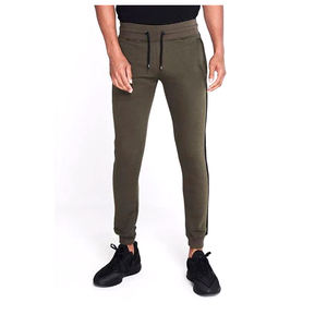 Ropa de correr de alta calidad para hombre, pantalones cónicos bordados para correr, Color sólido, para Fitness - Product Image 2