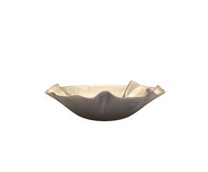 Superior Quality Eco-Friendly <b>japanese</b> Salad Serving Bowl Gold/Silver/Chocolate <b>Snacks</b> for Home Use Wedding Polished Metal - Product Image 5
