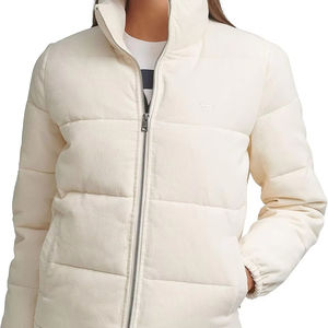 Veste rembourrée en velours côtelé Zoe de haute qualité pour femmes à bas prix-Vêtements d'extérieur d'hiver élégants et confortables - Product Image 1