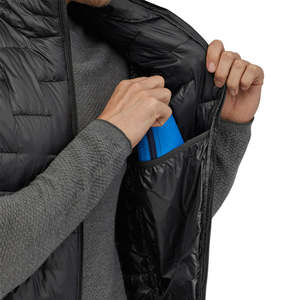 Nueva llegada de los hombres Puffer chaleco chaqueta para los hombres a prueba de agua con cuello de pie y cremallera chaleco sin mangas chaquetas de los hombres - Product Image 4