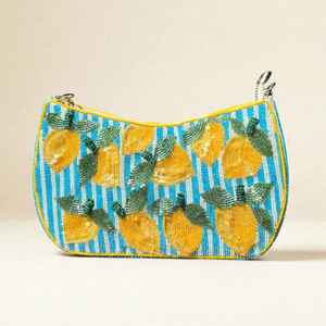 Bolso de mano de noche con cuentas, bolso bordado con cuentas y diseño único hecho a mano - Product Image 3