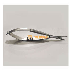 Tijeras para cutículas dentales de alta calidad con herramienta de manicura y recorte de uñas de microresorte de acero inoxidable - Product Image 1