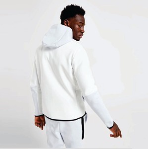 Survêtements de sport de qualité supérieure Survêtements d'entraînement en molleton pour hommes Ensemble deux pièces Survêtement de jogging à fermeture éclair complète pour hommes - Product Image 4