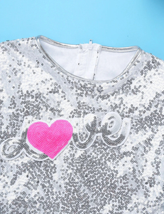 Girls <b>Cheerleading</b> Uniform Set with Rhinestones Sublimation Practice Wear for Cheer Girls Girls Cheer Uniforms - Product Image 5