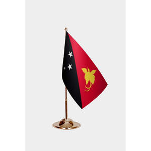 Banderas de Papúa Nueva Guinea con Gráficos Impresos Digitalmente, Decoración de Escritorio Elegante y Profesional - Product Image 2