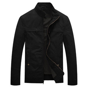 เสื้อแจ็คเก็ตผู้ชายคุณภาพสูง ผ้าแคนวาส ซิปเต็มตัว ระบายอากาศได้ดี รับสกรีนโลโก้ - Product Image 1