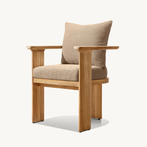 Chaises en teck en vente chaude, style moderne, adaptées à une utilisation en extérieur, équipées de mousse douce et durable - Product Image 2