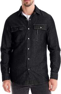 Man Jackets Breathable <b>Men</b> Denim Jackets Plus Size <b>Men</b> Jeans Jackets Made in Pakistan Custom Logo And Design - Product Image 5