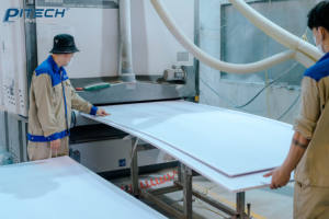 Pitech Vietnam Feuille de mousse PVC Celuka à motif marbré de qualité supérieure Panneau mural durable Feuille de plastique Découpe personnalisée - Product Image 5