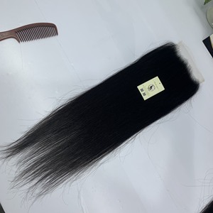 Venta al por mayor 100% Paquetes de cabello humano peruano brasileño sin procesar HD Cierre frontal de encaje Conjunto frontal barato Estilos de rizos ondulados - Product Image 2