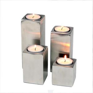 Centres de table de qualité haut de gamme conception personnalisée bougeoir en métal chauffe-plat bougeoir pour mariage usage domestique - Product Image 3