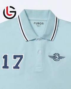 Lavado ácido al por mayor Vintage de talla grande para Polo cómodo 100% tela de punto de algodón mejor calidad Polo para hombres - Product Image 5