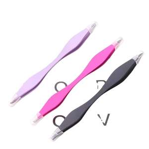 Pinces à épiler pour sourcils Rose Beauty, outils de maquillage, double extrémité, pinces à épiler pour sourcils à double face, inclinées, en acier inoxydable - Product Image 6